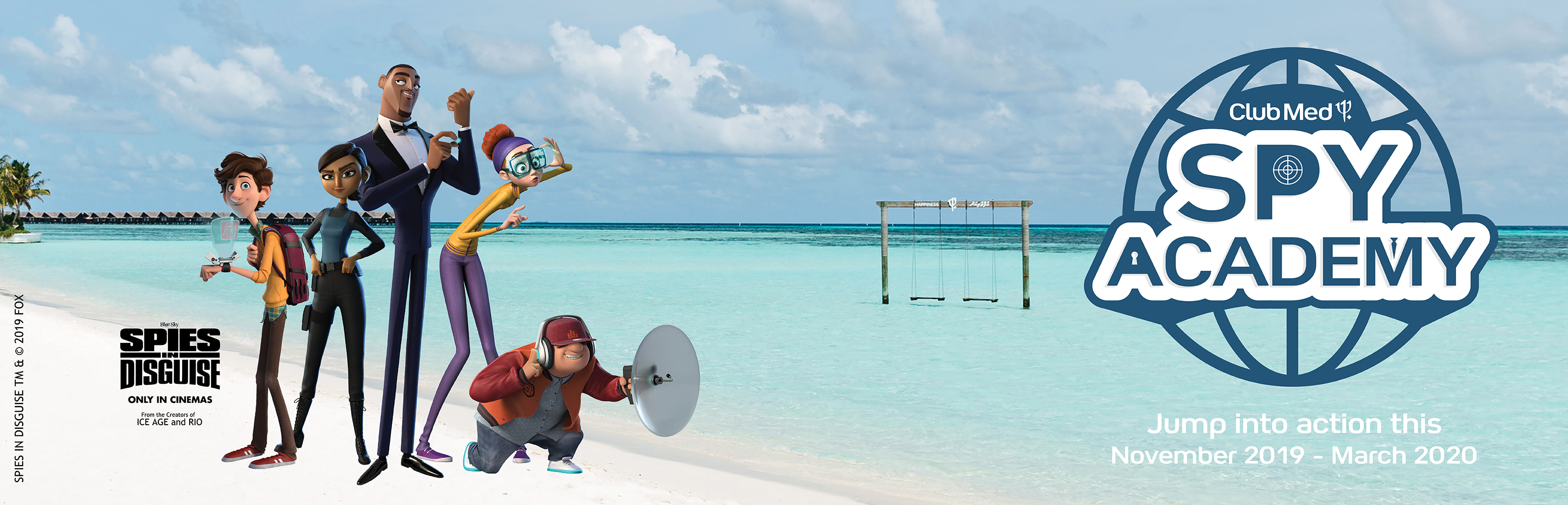 化身《變身特務》，Club Med亞太地區小特工現正募集中