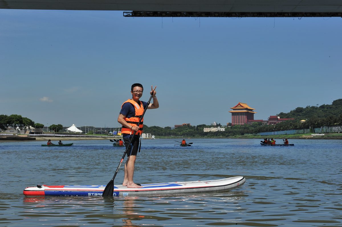 中山區,大直橋,sup,立槳,水上腳踏車,獨木舟