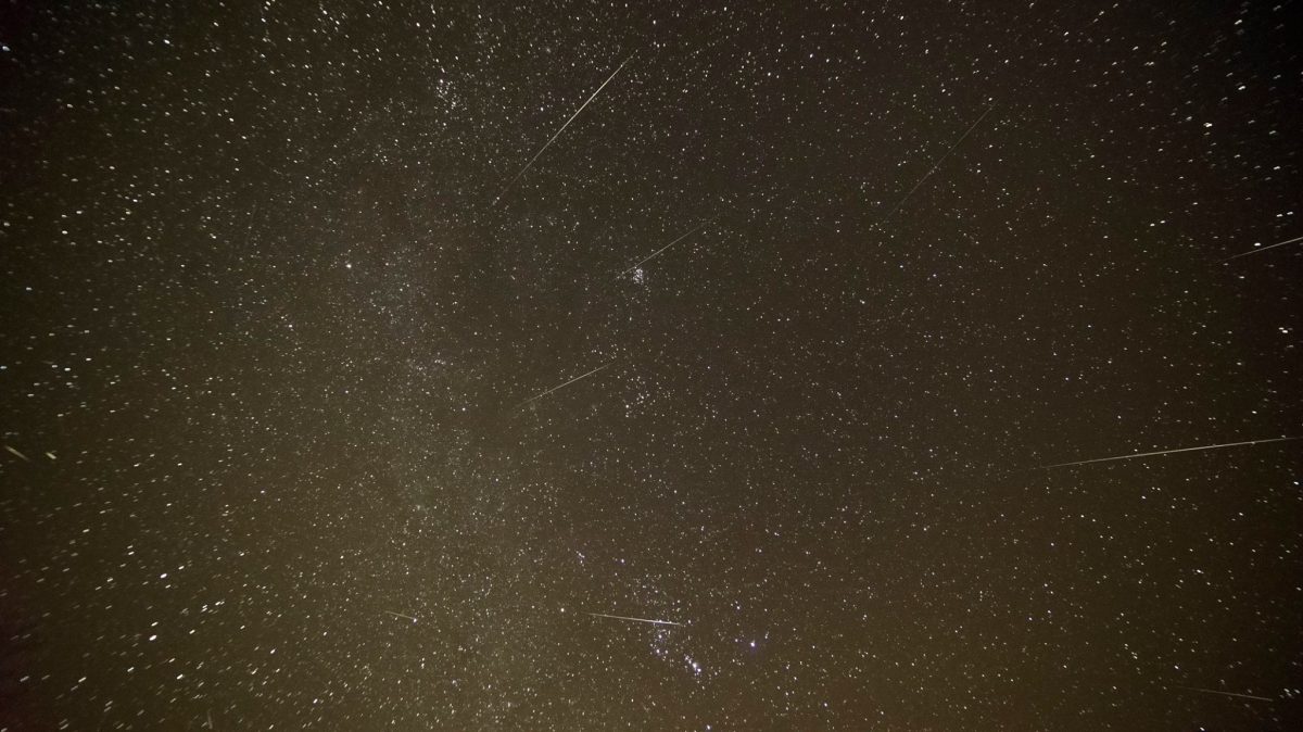 流星雨,拍照,寶瓶座,光害