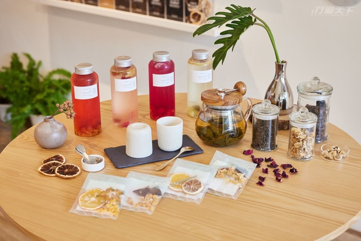 台北,小草作,花草茶,台灣食材,果乾水