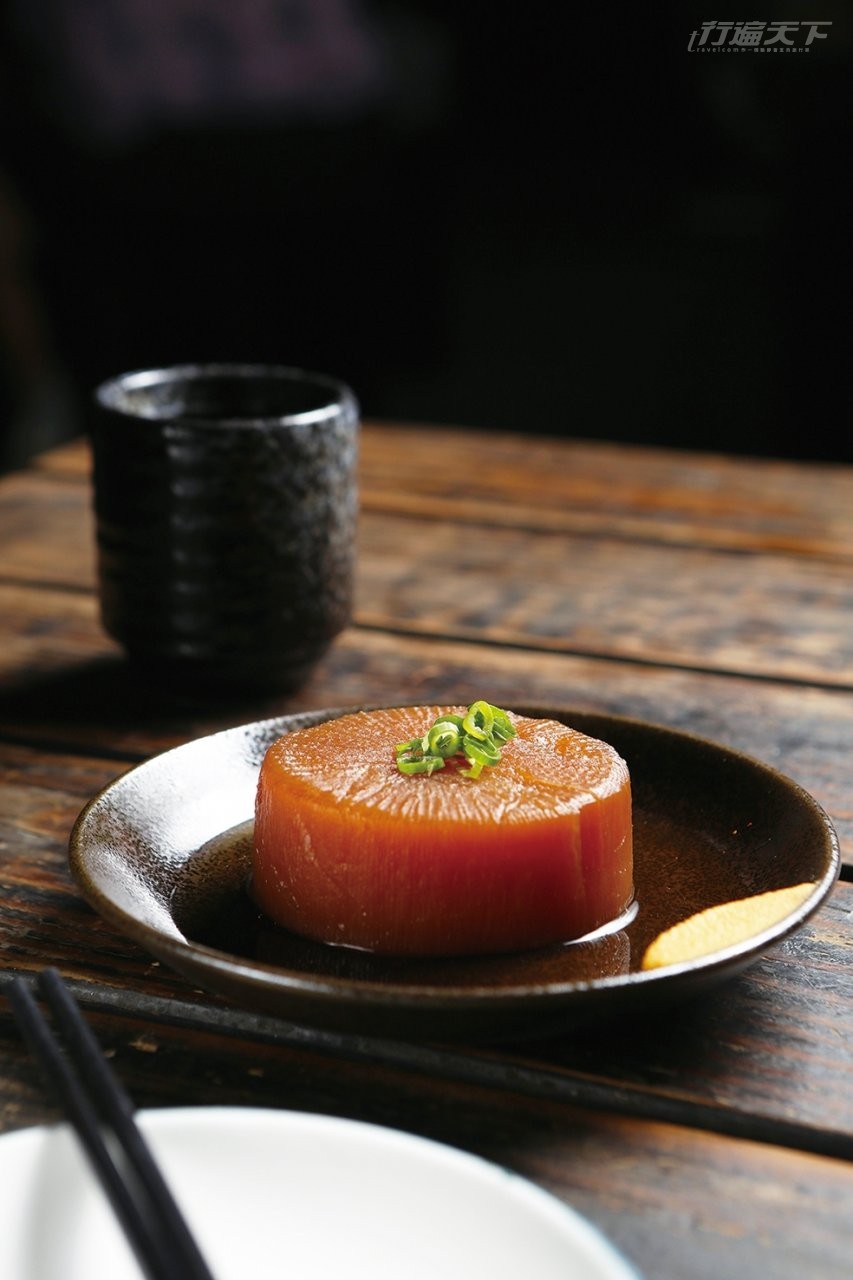 ▲大根不但煮的很入味,口感也超細緻。