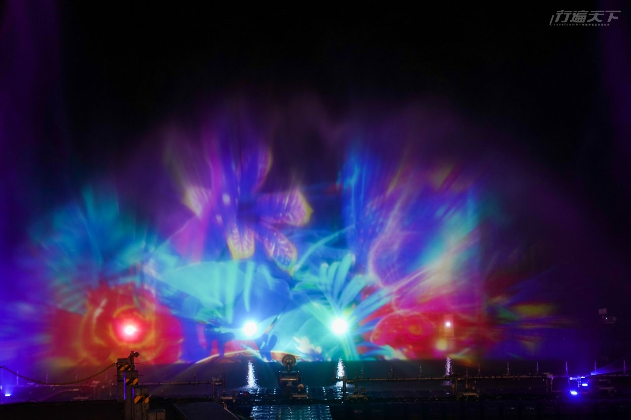 ▲2021碧潭水舞秀。