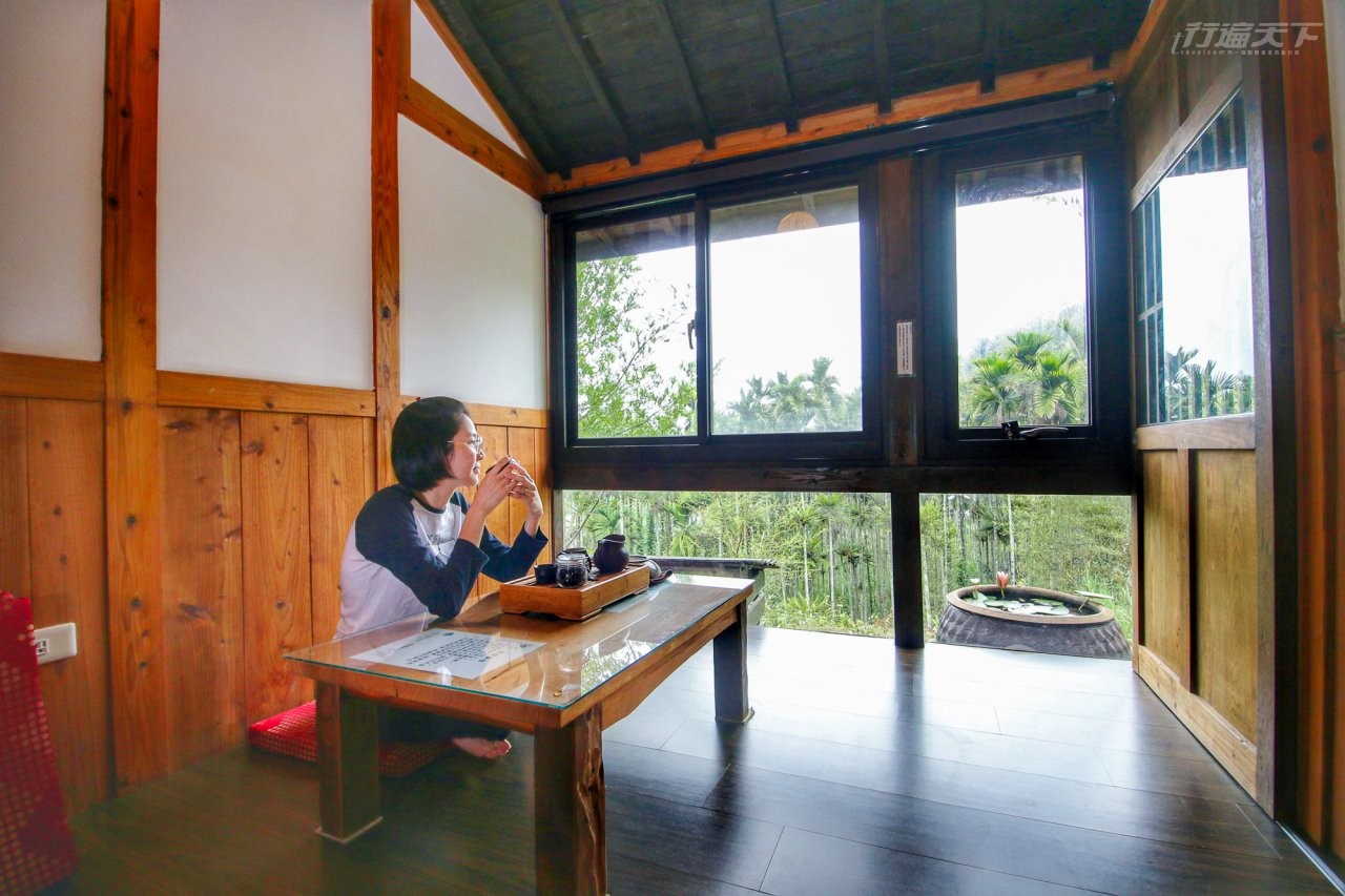 ▲日式建築散發濃濃時代感,彷彿來到日本的山中度假。