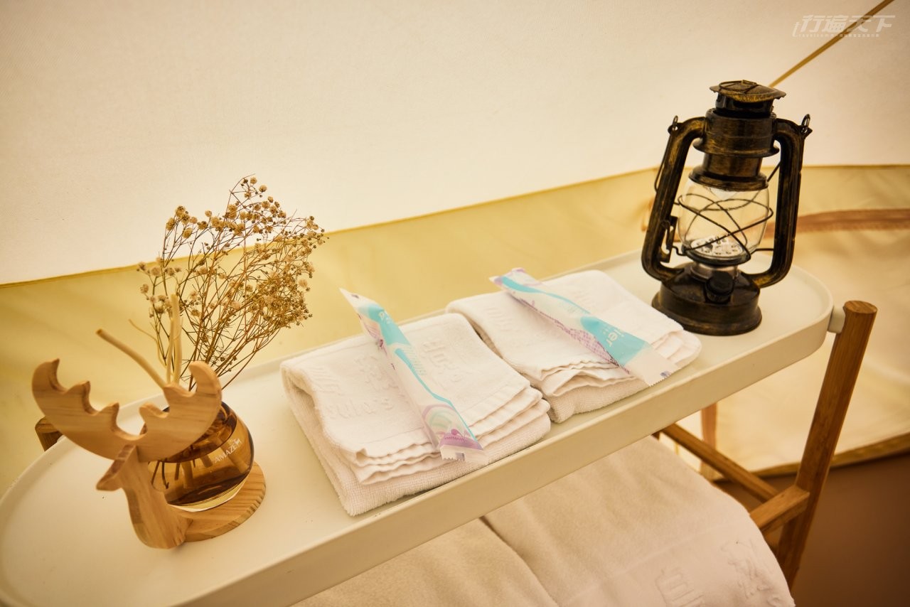 ▲只要帶著一卡皮箱就能享受到露營的樂趣。