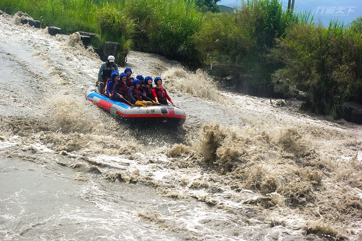 ▲安農溪號稱安全性較高的泛舟點,全年都適合、不論晴雨都可照常下水的地點。(2017拍攝)