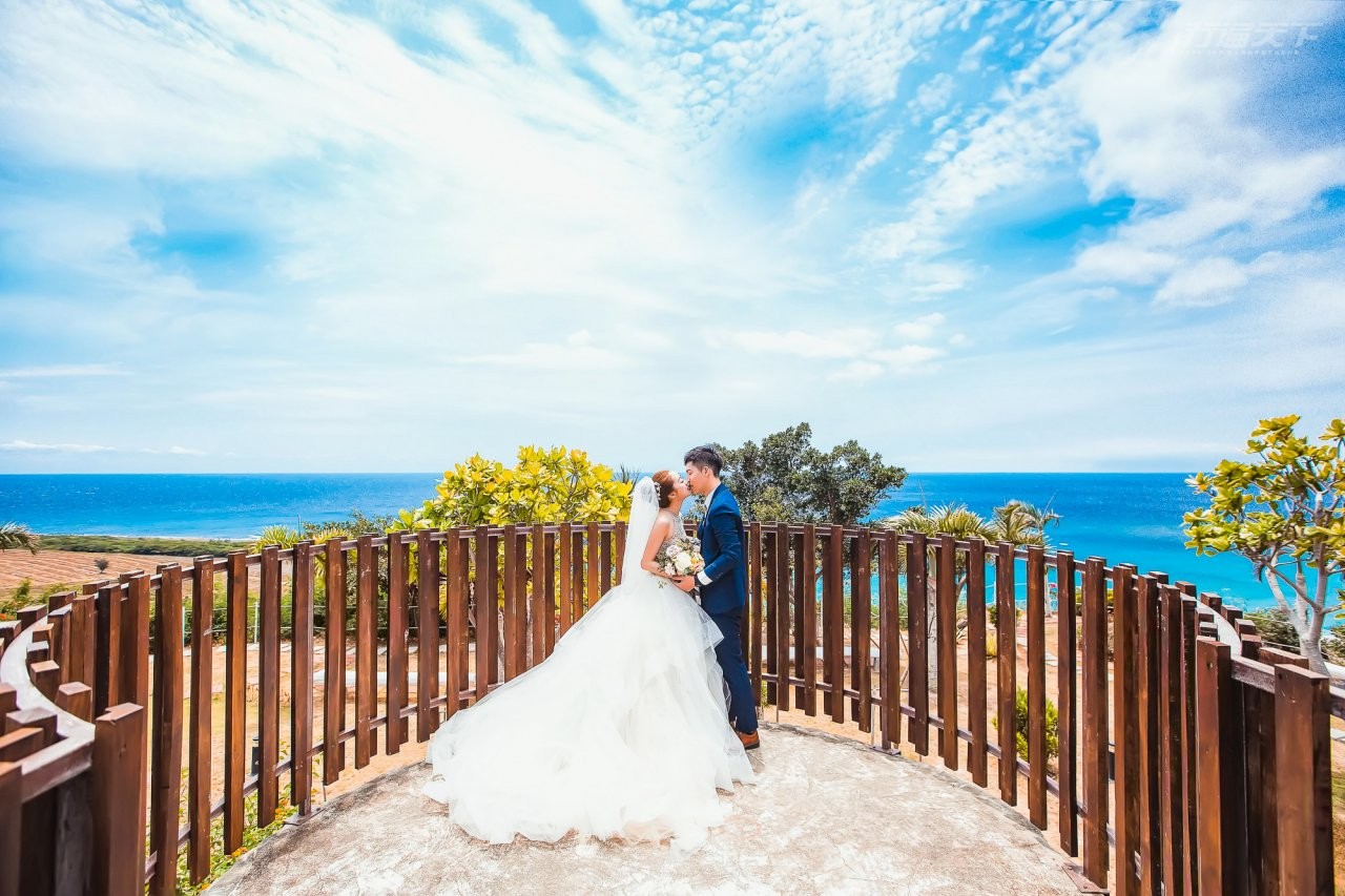 ▲愛情碉堡能夠居高臨下一覽整面無死角的浪漫海景。(圖/嵐翎白砂渡假莊園提供)