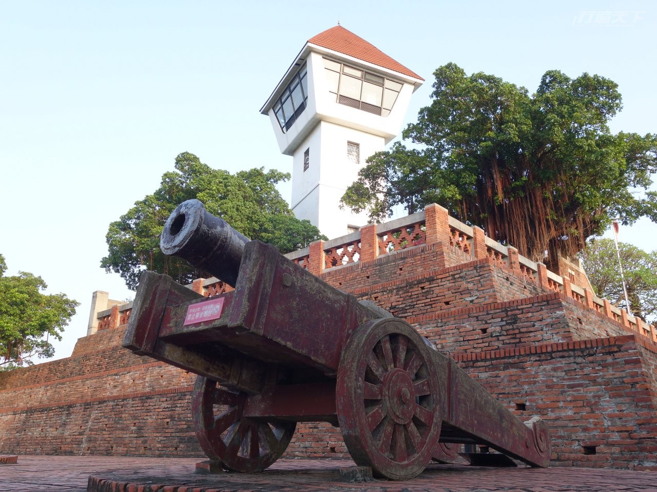 ▲安平古堡是台灣最早的一座城池。