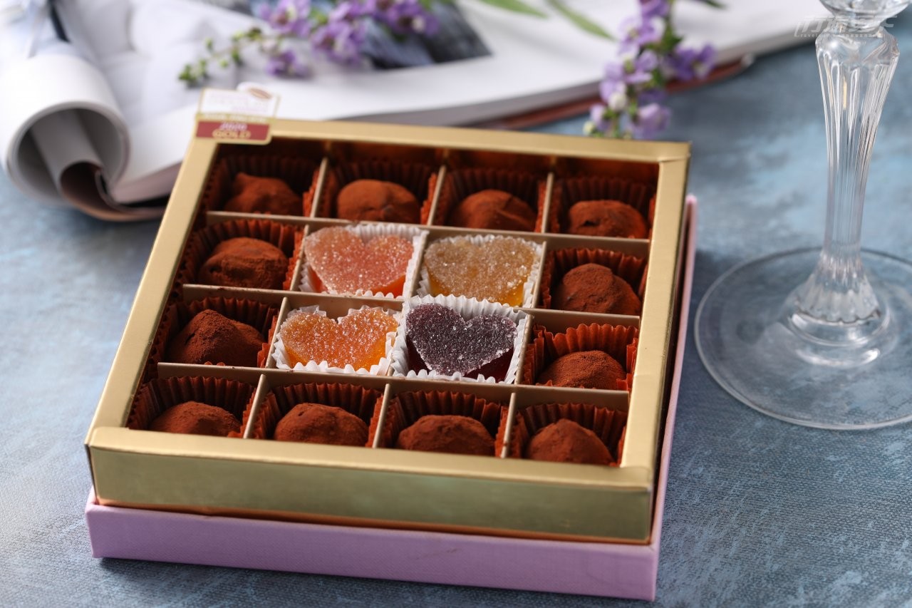 ▲松露與法式軟糖的組合。Q sweet 的松露巧克力一定要一試,入口即融的口感,幸福愉悅且多層次的風味,讓人難以忘懷。