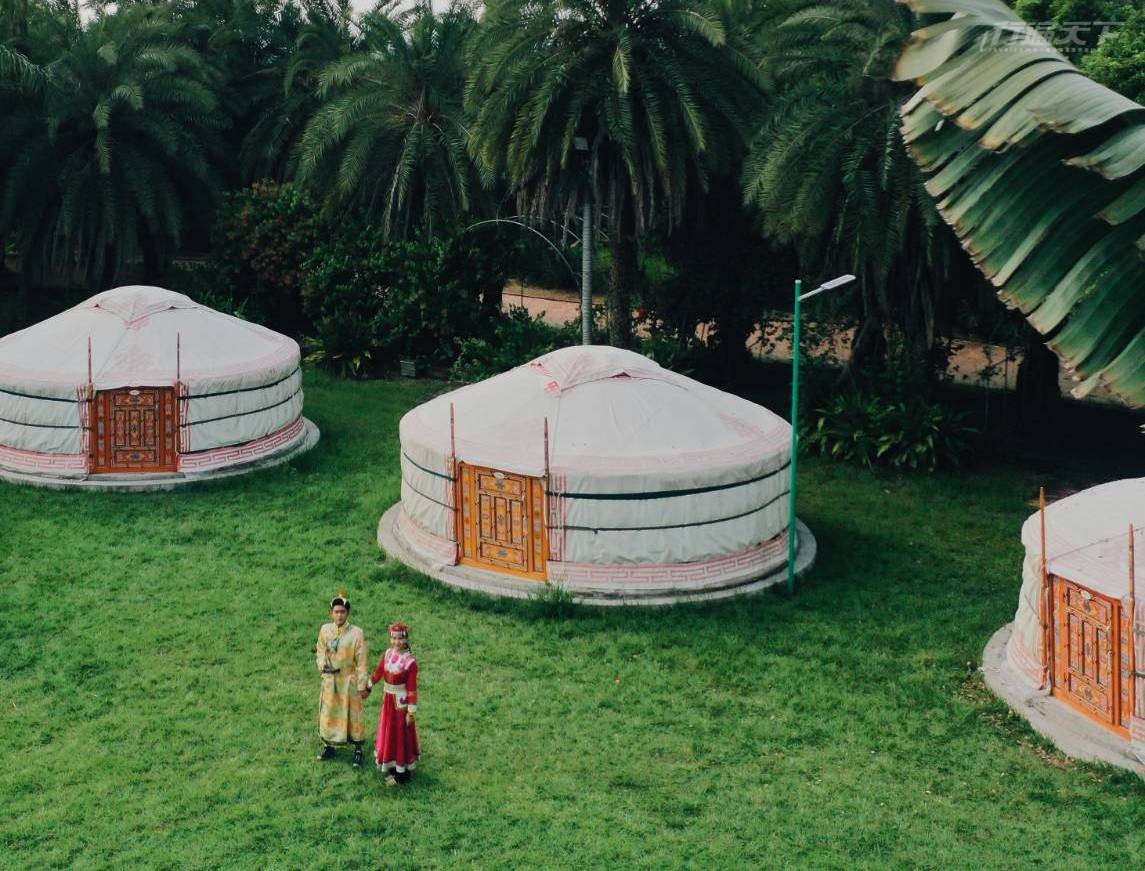 ▲嘉義 正統蒙古風情「松田崗蒙古渡假村」免出國就能體驗蒙古包。(圖片提供:KLOOK)