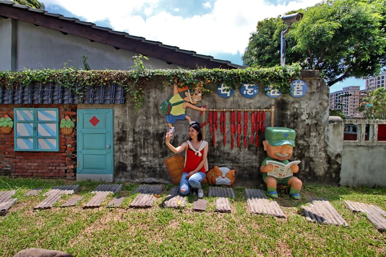 ▲富有巧思的Q版裝置藝術,滿足喜愛拍照的心。