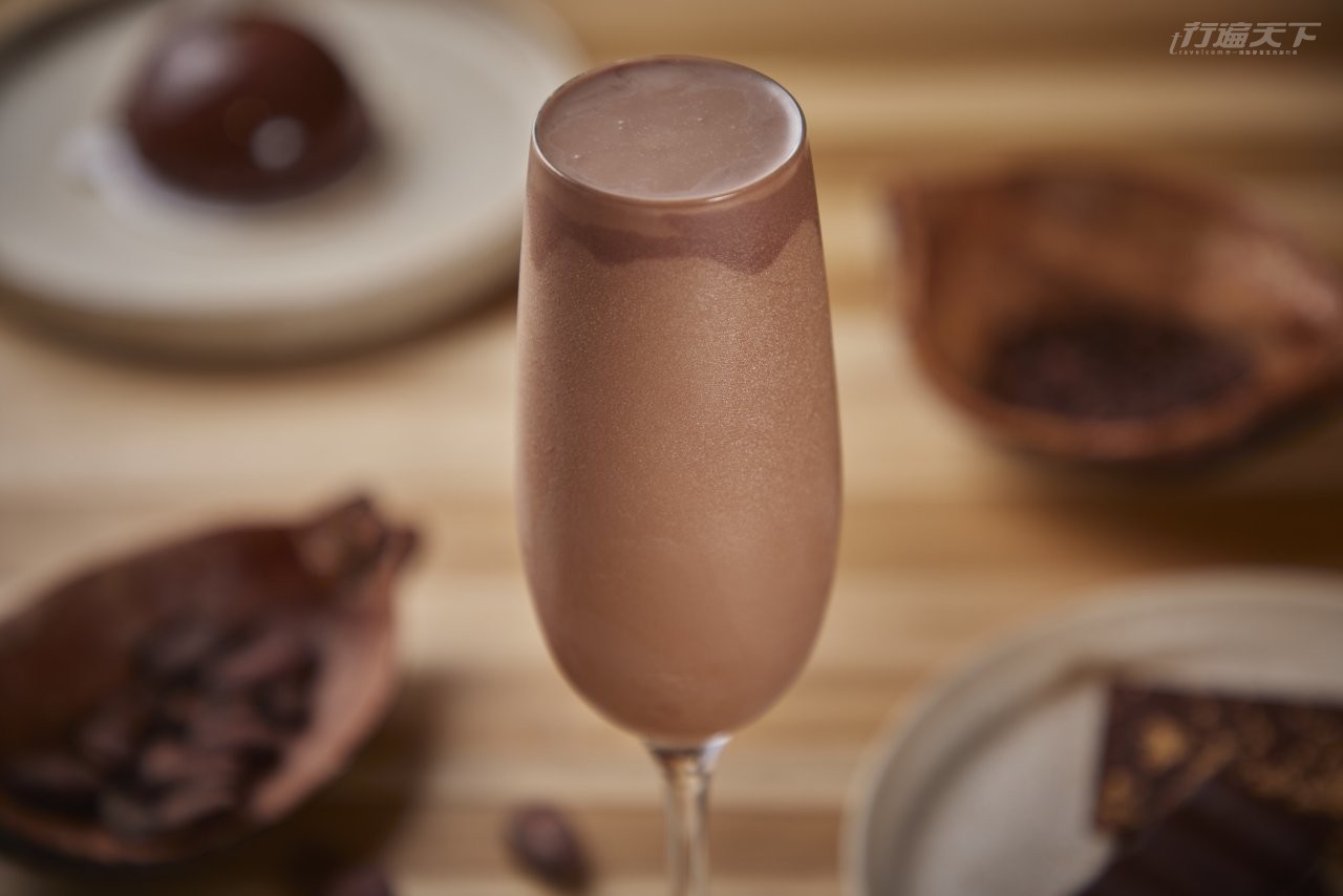 ▲氮氣冰巧克力透過氮氣的協助,冰巧克力所呈現的風味更為細膩。