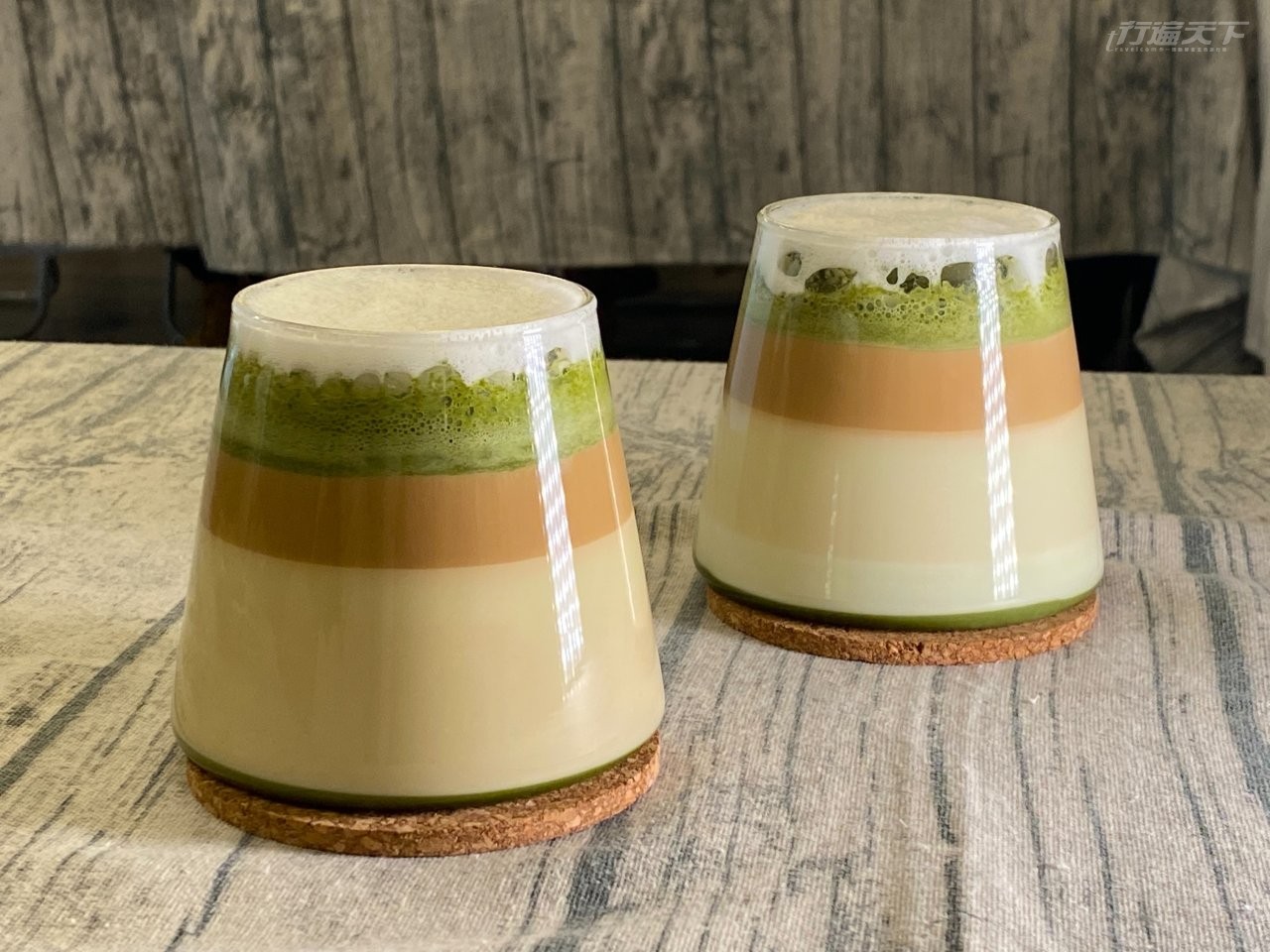 ▲和平島遊客中心的特色飲品「雪降基隆嶼」,從口味、命名到外觀都充滿詩意。