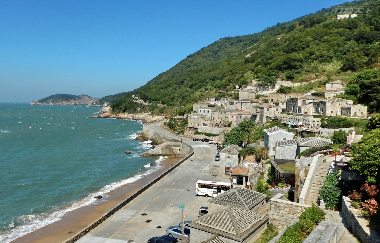 ▲芹壁聚落是全馬祖閩東式石頭厝保存最完善、也最人氣的濱海聚落。