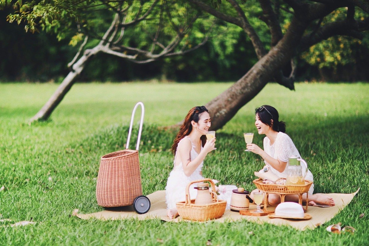 ▲在社頂自然公園草原野餐,超夢幻!(圖片提供:野餐Picnic)