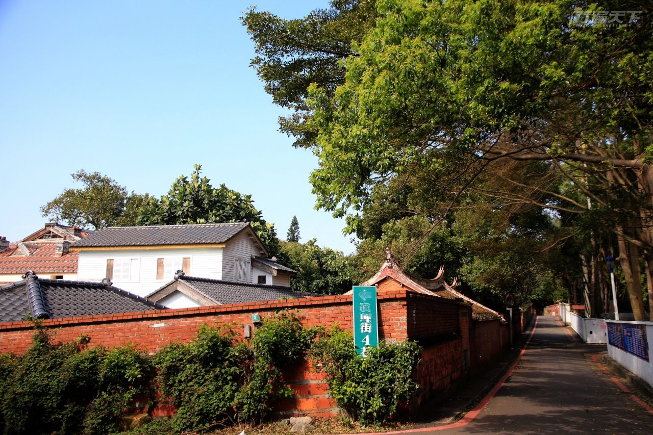 ▲真理街是淡水最富人文氣息的街道。