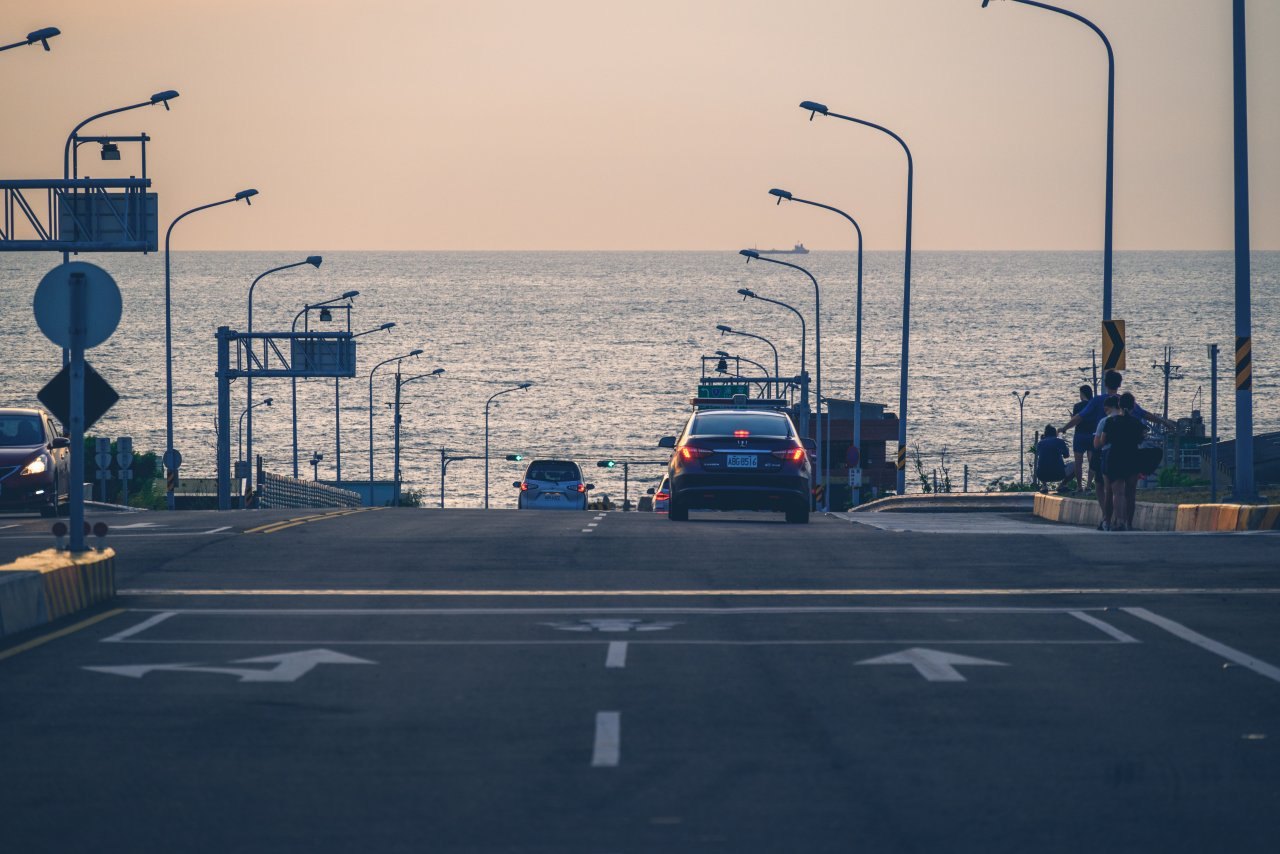 ▲通往大海的路。(圖片提供:火花羅)